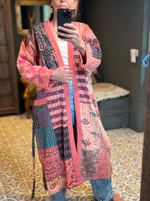 Patchwork Kantha Kimono 105