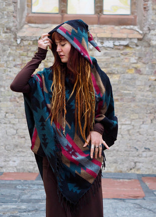 Fleece Poncho