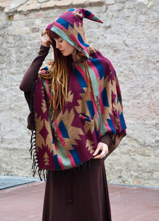 Fleece Poncho