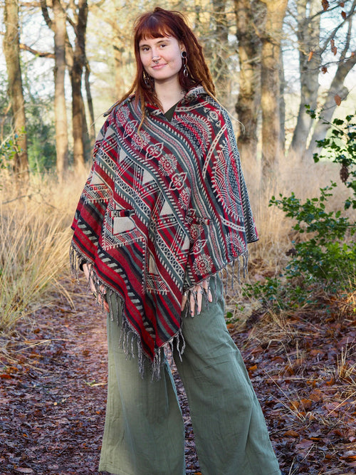 Fleece Poncho