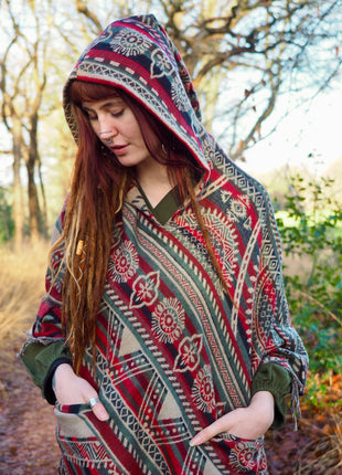 Fleece Poncho