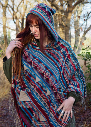 Fleece Poncho