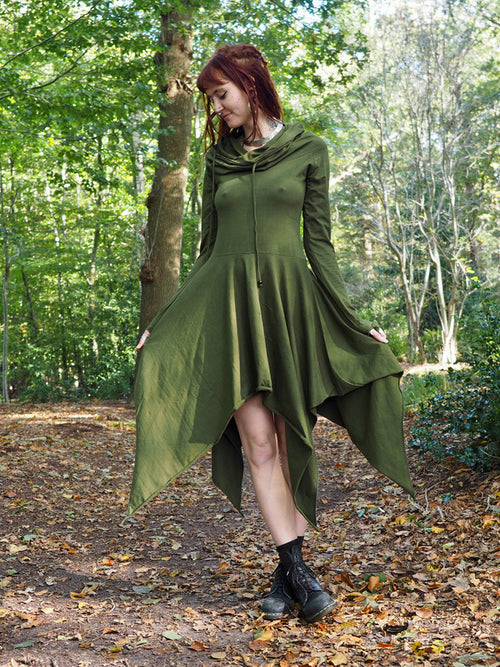 Elven Pixie Dress Groen