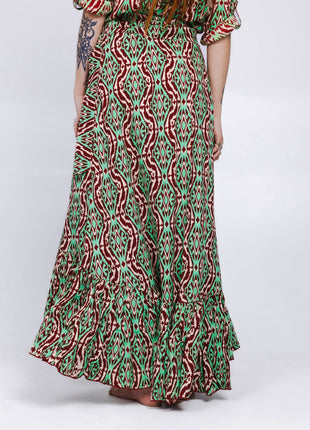 Flamenco Rok & Blouse Groen