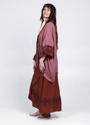 Terra Soul Kimono Oud Roze