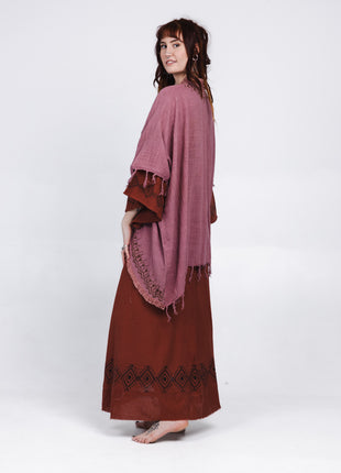 Terra Soul Kimono Oud Roze