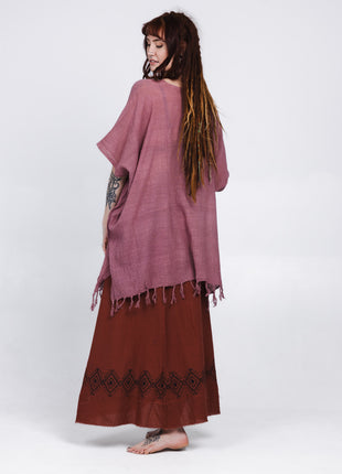 Desert Breeze poncho OudRoze